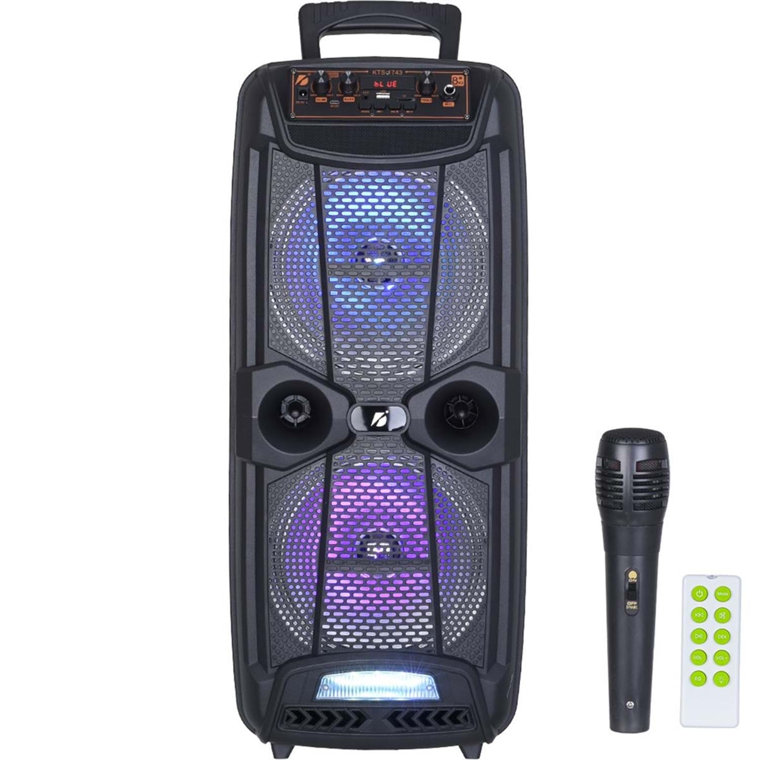KTS-1743 SPEAKER BLUETOTH IŞIKLI