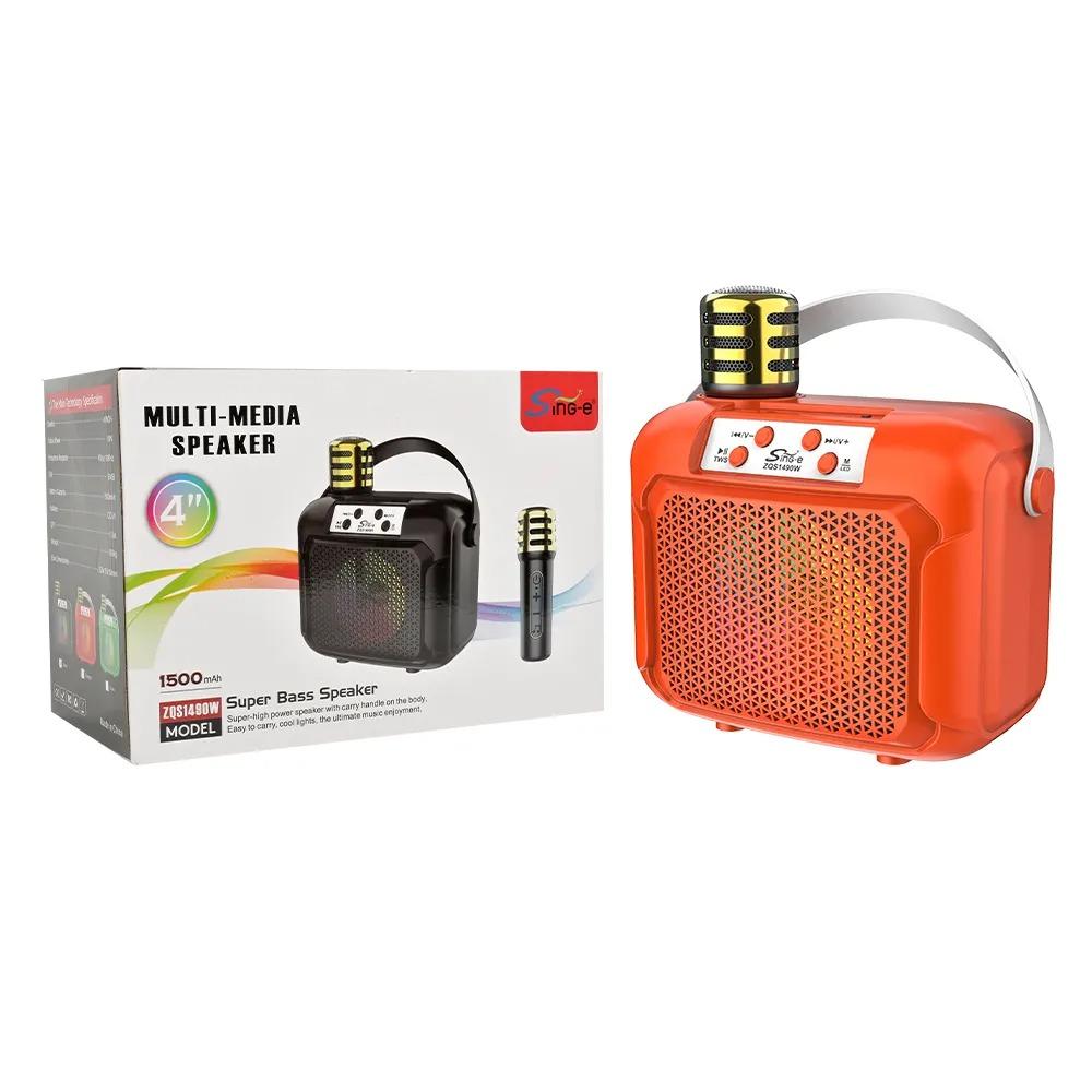ZQS1490W SİNGE MULTIMEDYA KABLOSUZ MIKROFONLU SPEAKER