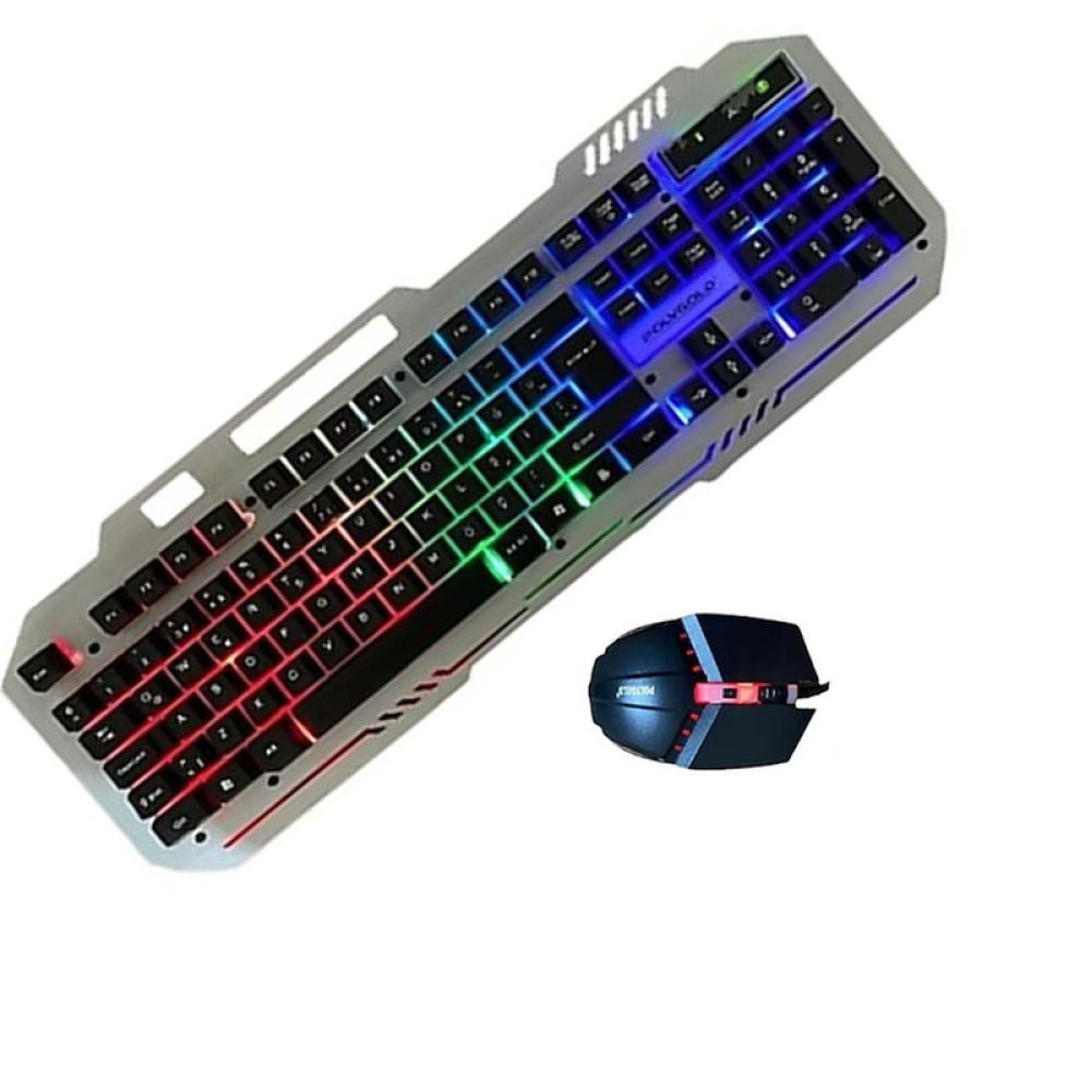 K18 KABLOLU  OYUN MOUSE VE KLAVYE SETİ  PG-8018