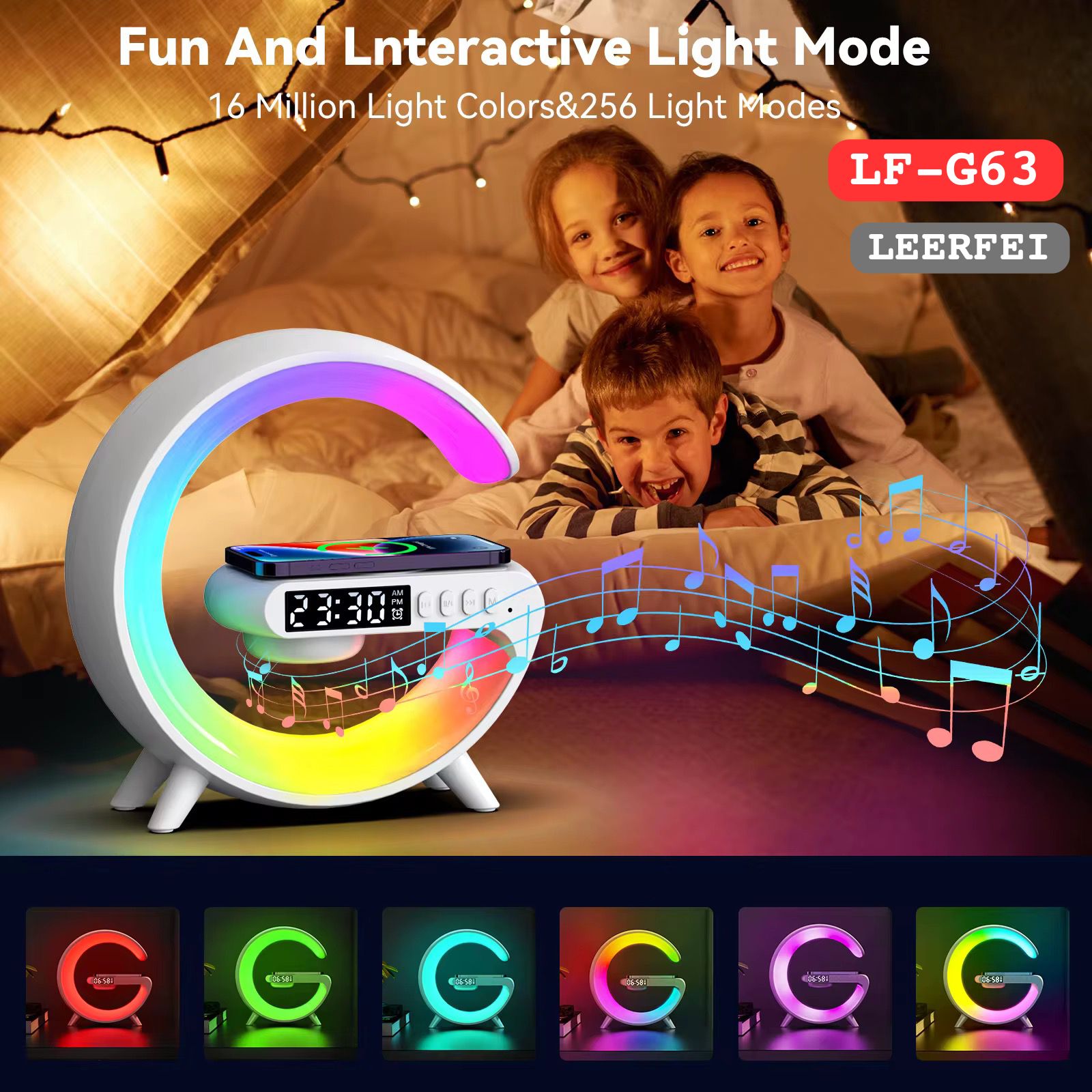LF-G63  RGB  BLUETOOTH SPEAKER