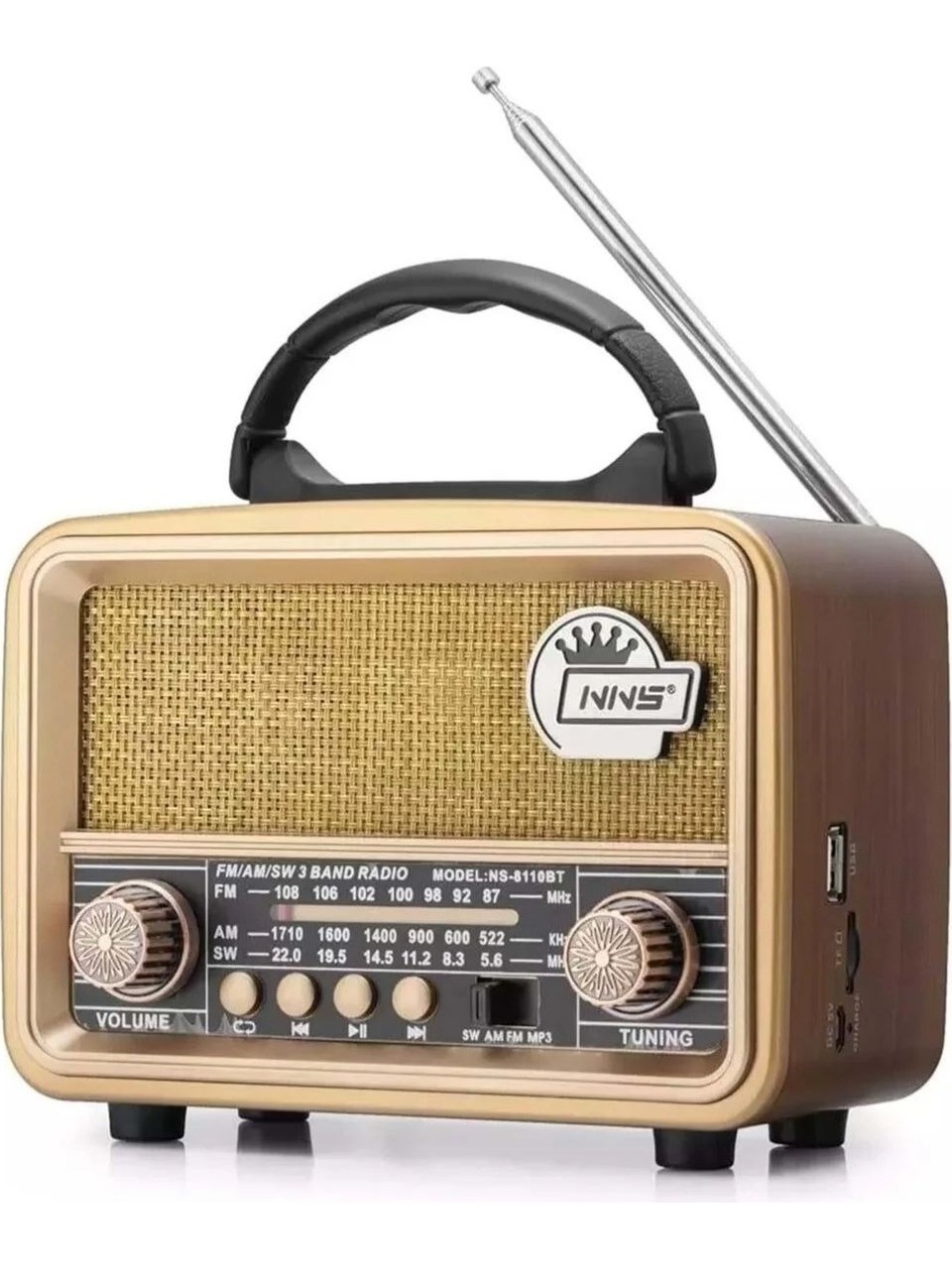 PG-NS8110BT BLUETOOTH NOSTALJİ SPEAKER