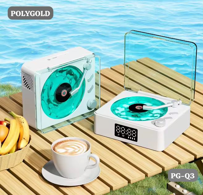 PG-Q3 PLAK BLUETOOTH NOSTALJİ SPEAKER POLYGOLD