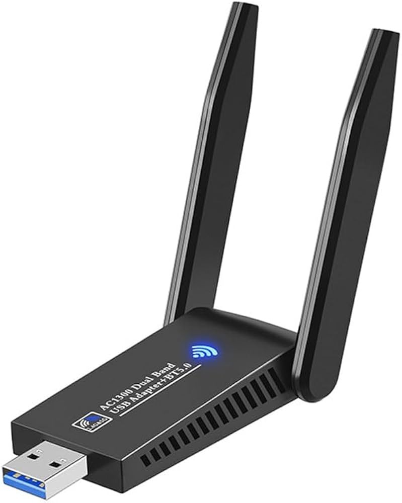 PG-1300 AC1300 Mbps DUAL BAND USB 3.0 ADAPTÖR KABLOSUZ WİFİ ALICI