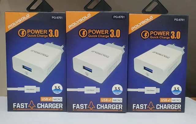 POLYGOLD 5V 3A SAMSUNG ŞARJ ALETİ PG-8761