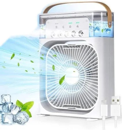 LM-104 // USB Lİ BUZLU FAN  VANTİLATÖR // LEERFEI