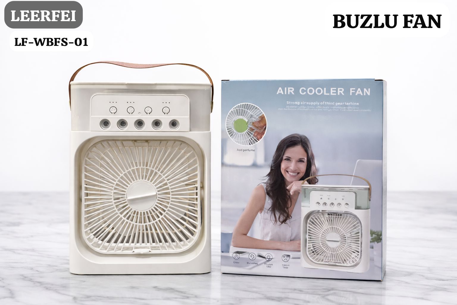 WKFS-01 // USB Lİ BUZLU FAN  VANTİLATÖR // LEERFEİ
