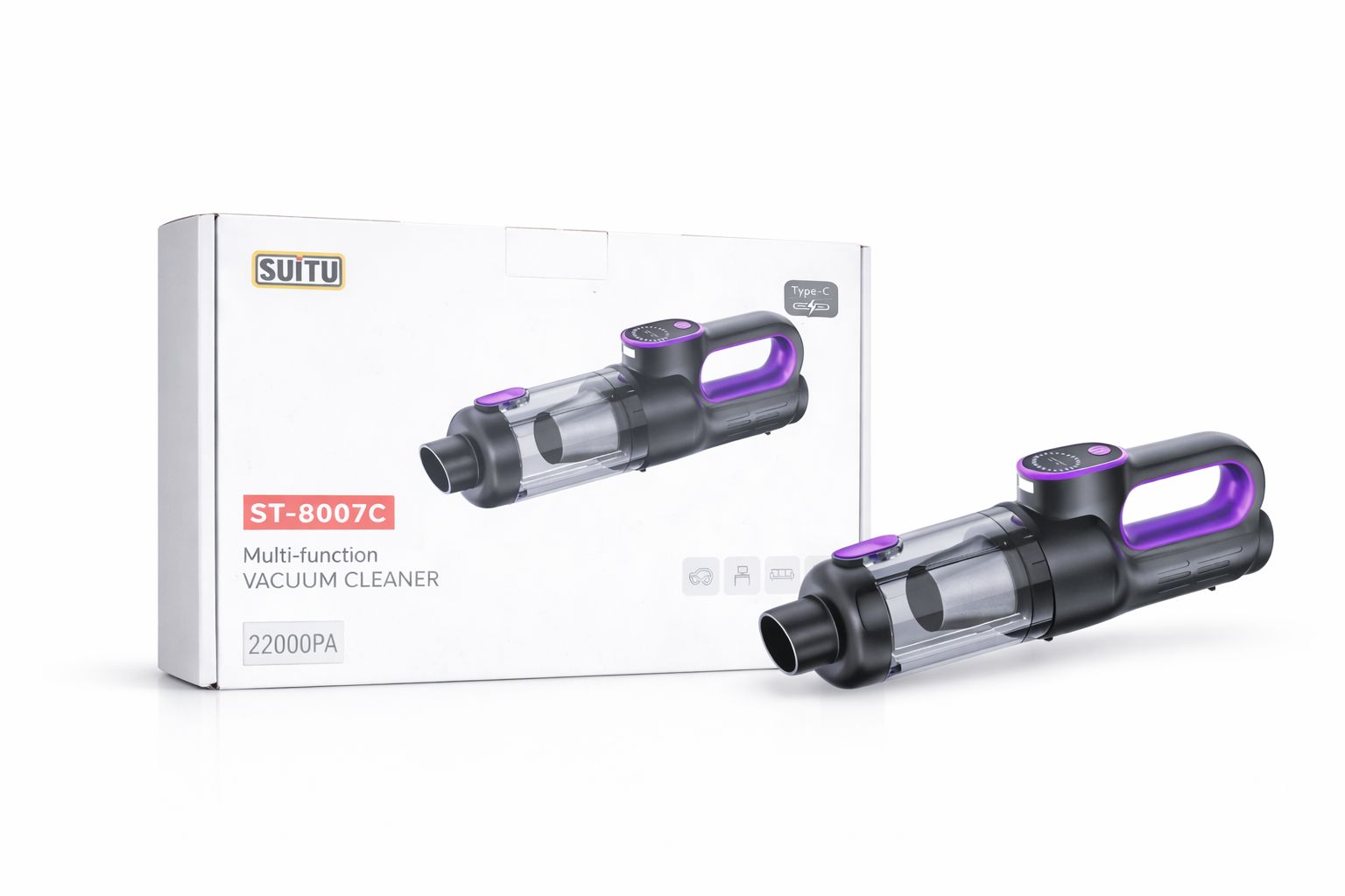 ST-8007C// KATLANIR VACUUM CLEANER EL SÜPÜRGESİ // LEERFEİ