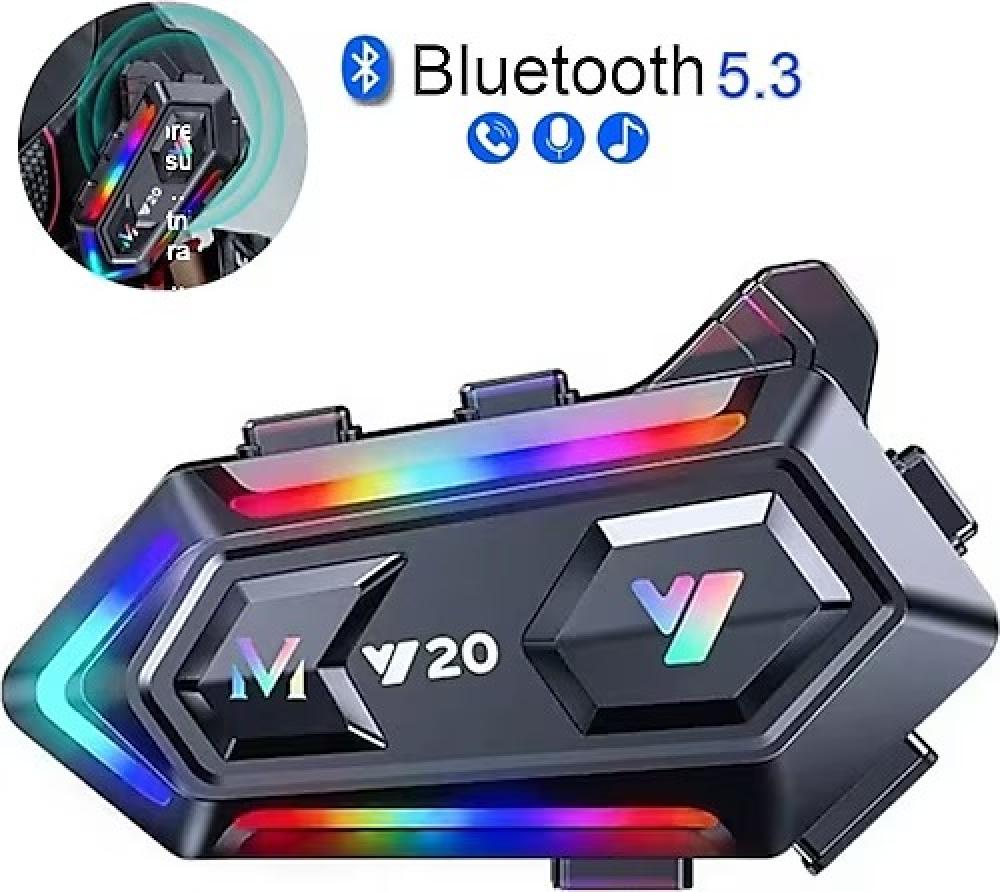 DT-Y20 // İNTERKOM MOTORCU BLUETOOTH KULAKLIK // LEERFEI