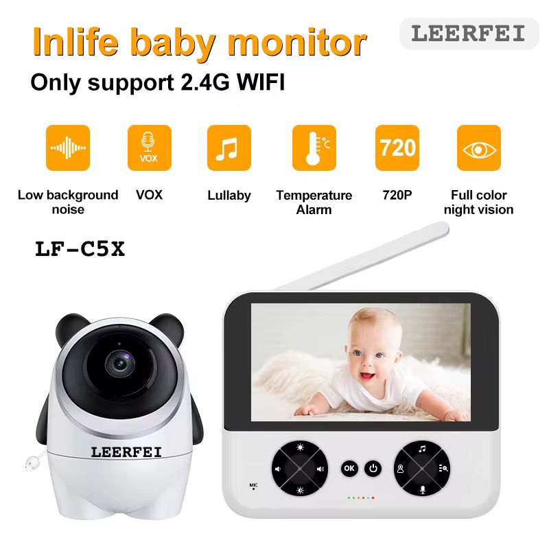 LF-C5X MONİTÖRLÜ BEBEK KAMERASI