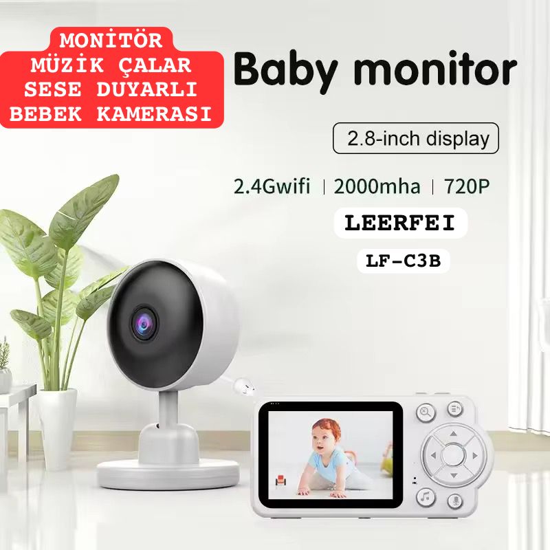 LF-C3B MONİTÖRLÜ BEBEK KAMERASI