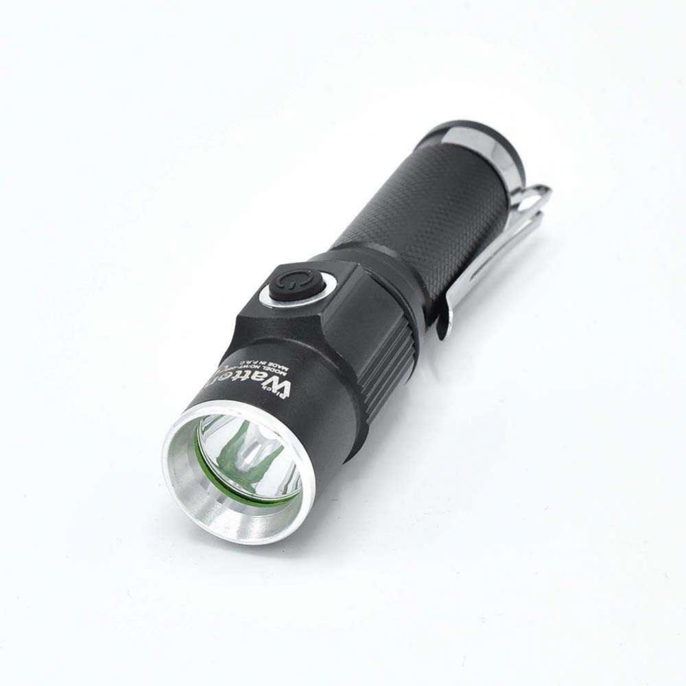 Güçlü Şarjlı Mini LED Cep Feneri Taşınabilir Profesyonel Aydınlatma Sistemi WT-089