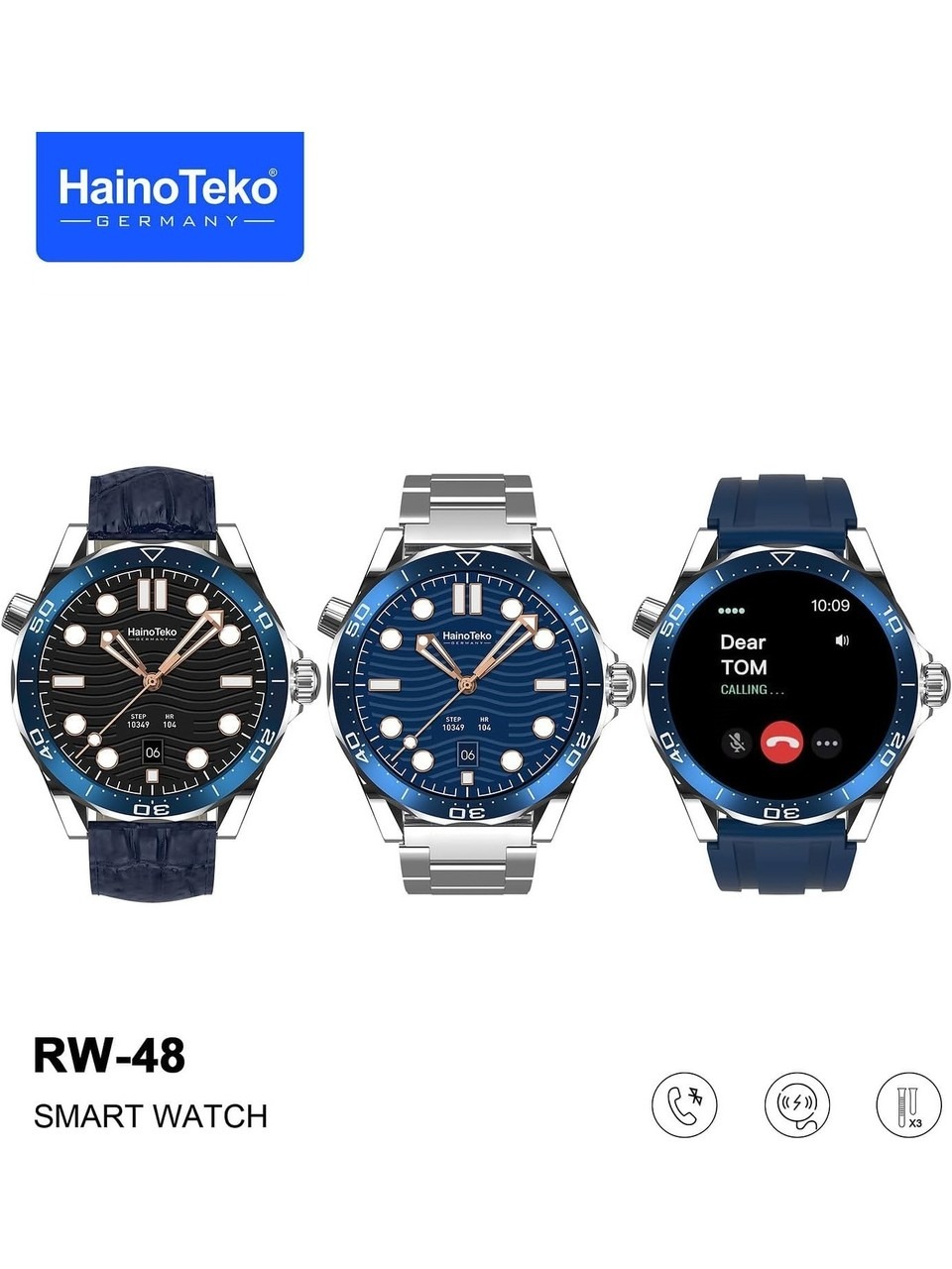 RW-48 / AMOLED AKILLI SAAT / HAINOTEKO