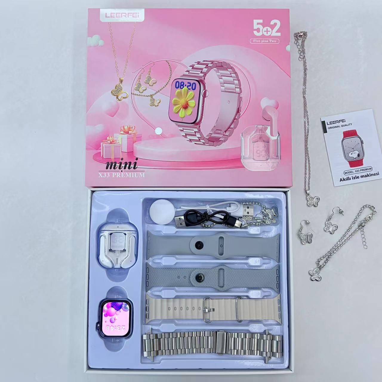 X33 PREMİUM // AKILLI SAAT KULAKLIK SET