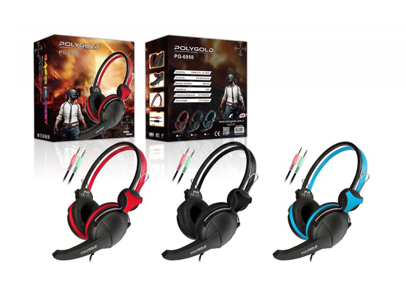 MİKROFONLU KULAKLIK PG-6950