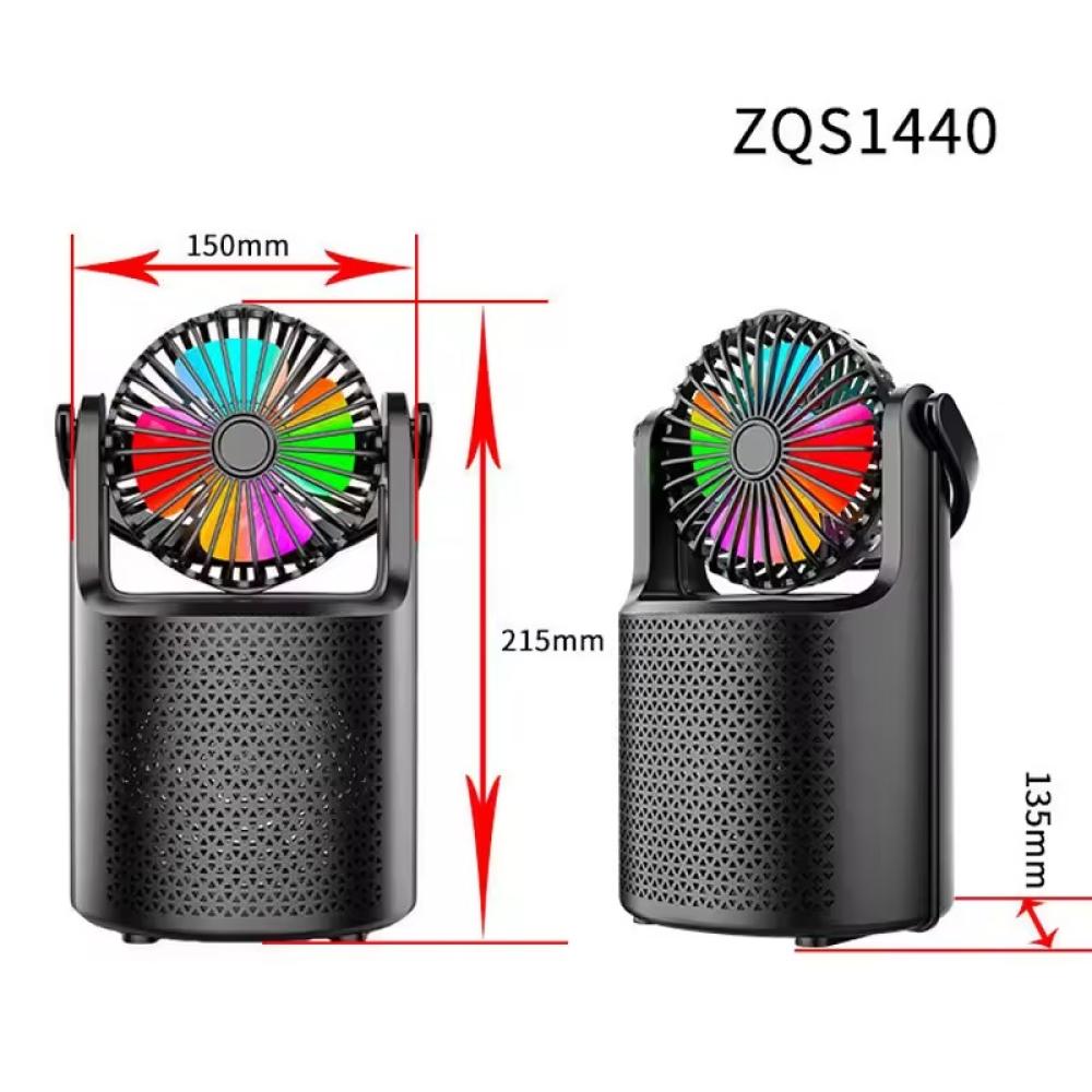 ZQS1440 // BLUETOTH SPEAKER IŞIKLI FANLI
