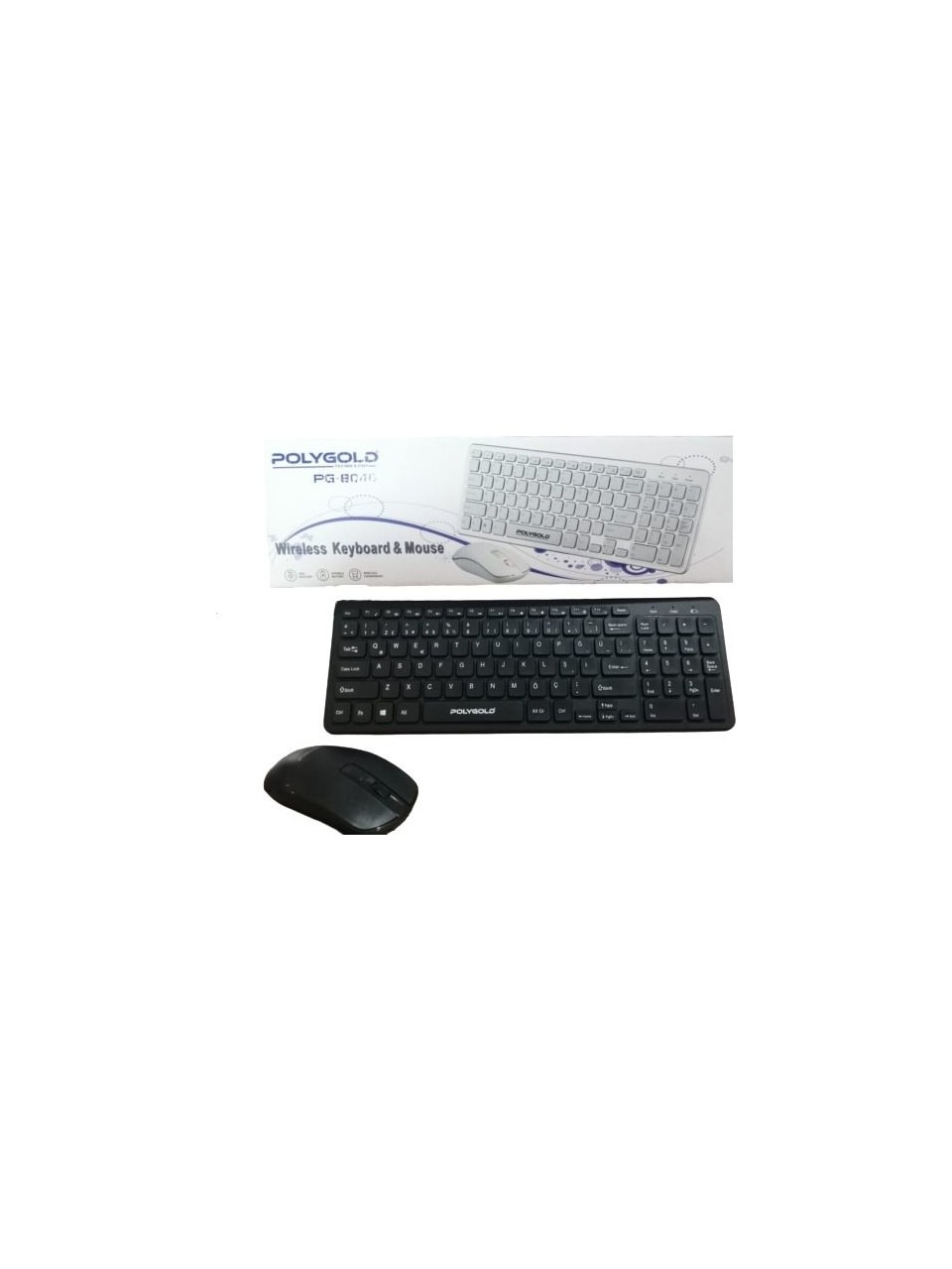 PG-8040 // WIRELESS KLAVYE-MOUSE SETİ // POLYGOLD