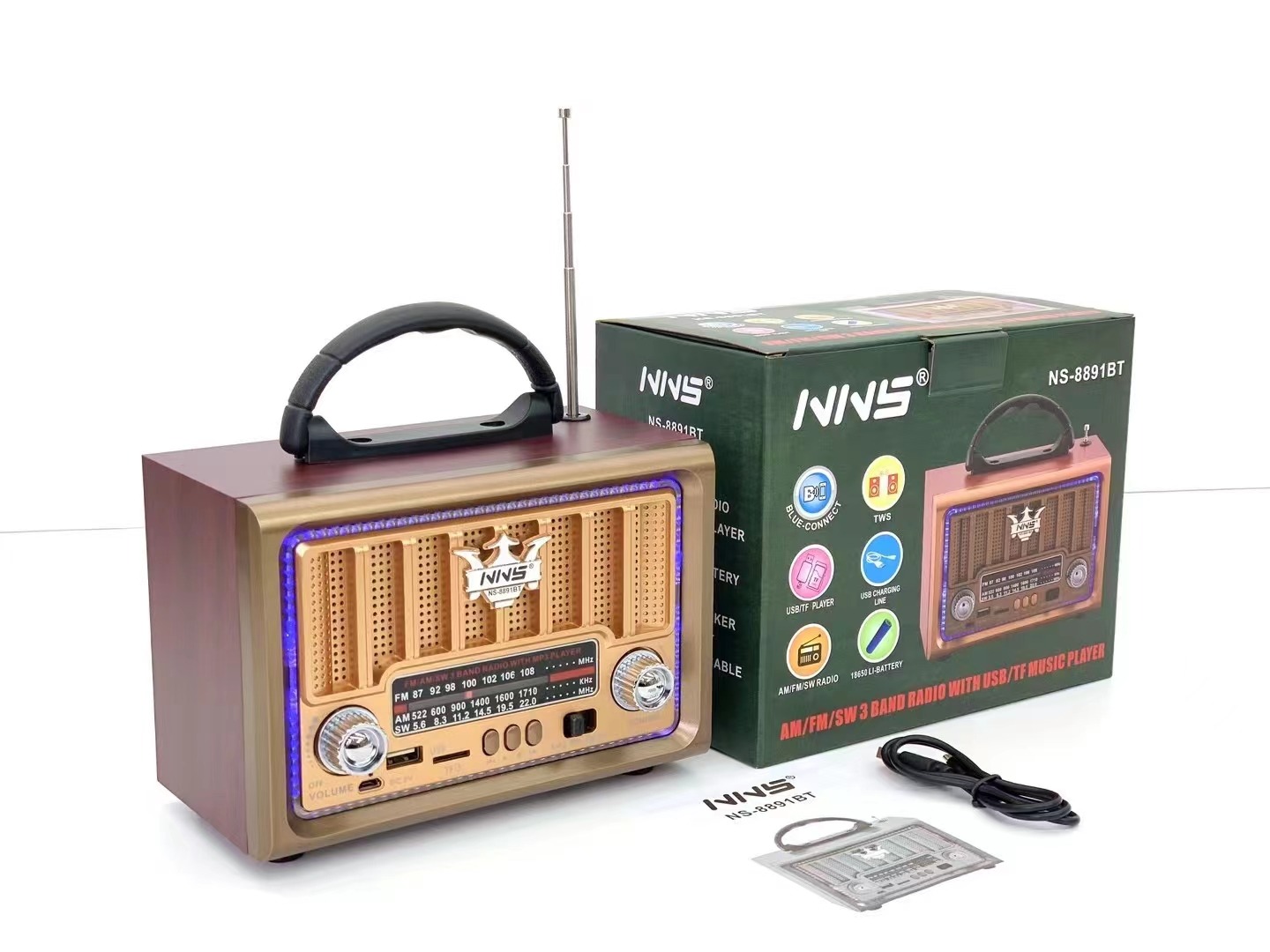 KTF-2016 / BLUETOOTH NOSTALJİ SPEAKER