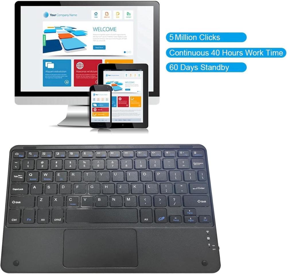 PG-8038 // WIRELESS MİNİ PC PORTABLE KLAVYE //