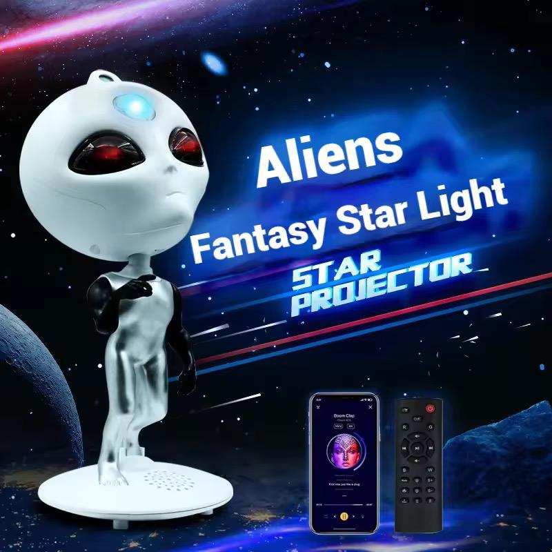 MXS-008 // FM  UZAYLI ASTRONOT LED GLAXY PROJEKTÖR // LEERFEİ