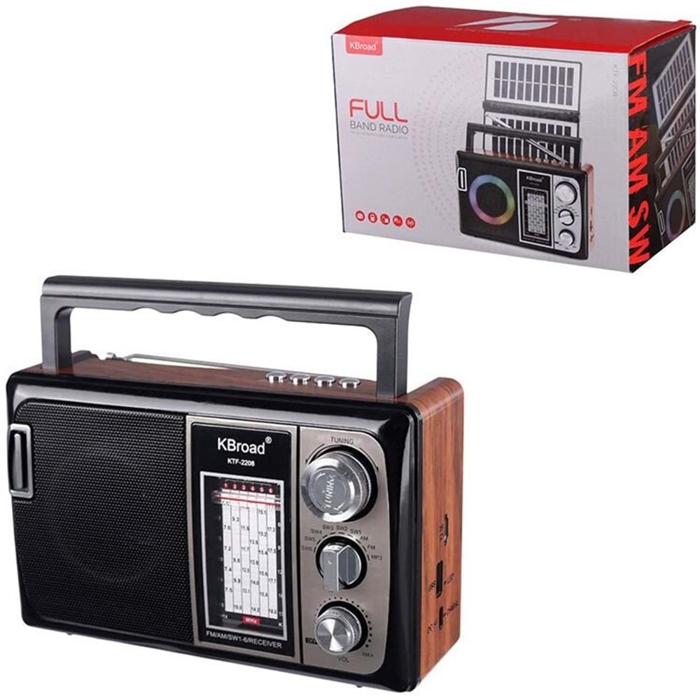 KTF-2208 / BLUETOOTH NOSTALJİ SPEAKER