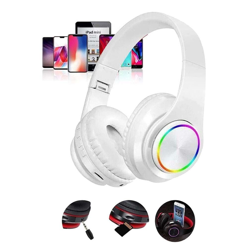 B39 IŞIKLI BLUETOOTH TF KULAKLIK