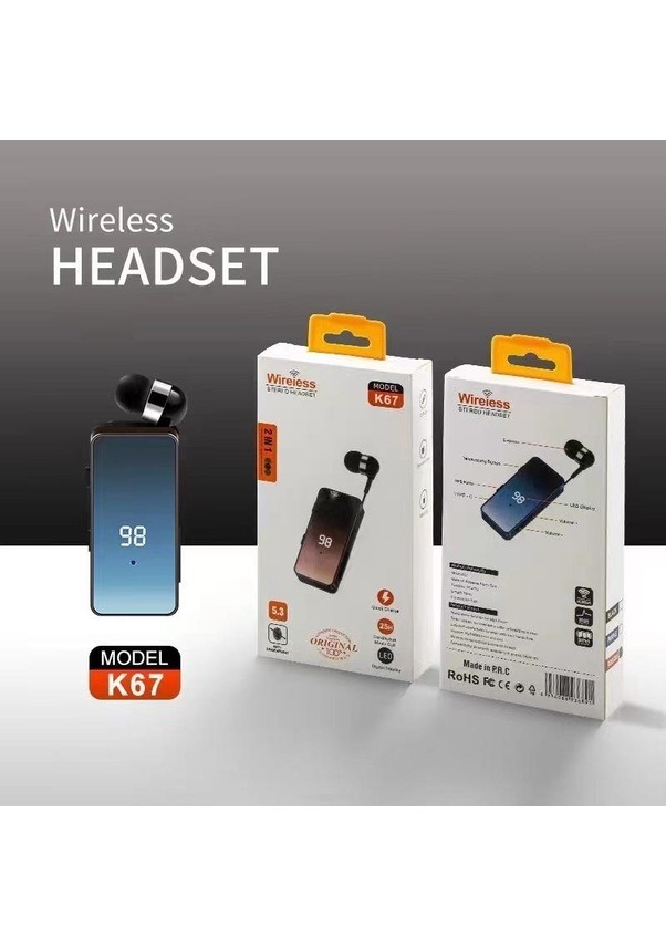 K67 MAKARALI BLUETOOTH  KULAKLIK