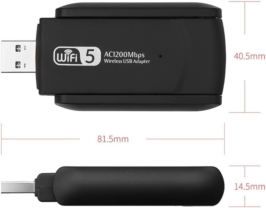 PG-1300 AC1300 Mbps DUAL BAND USB 3.0 ADAPTÖR KABLOSUZ WİFİ ALICI