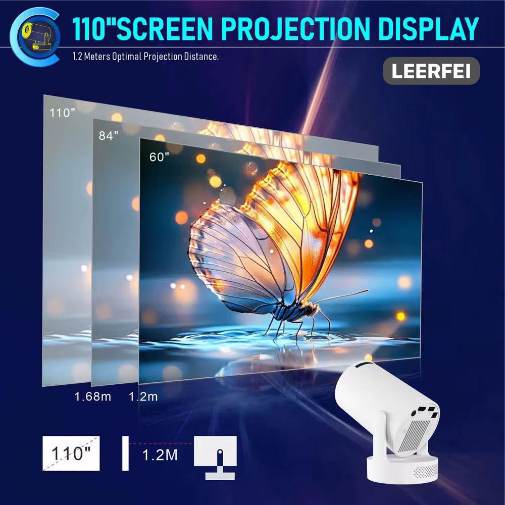HY300PRO MAX ŞARJLI  PROJEKSİYON LEERFEİ