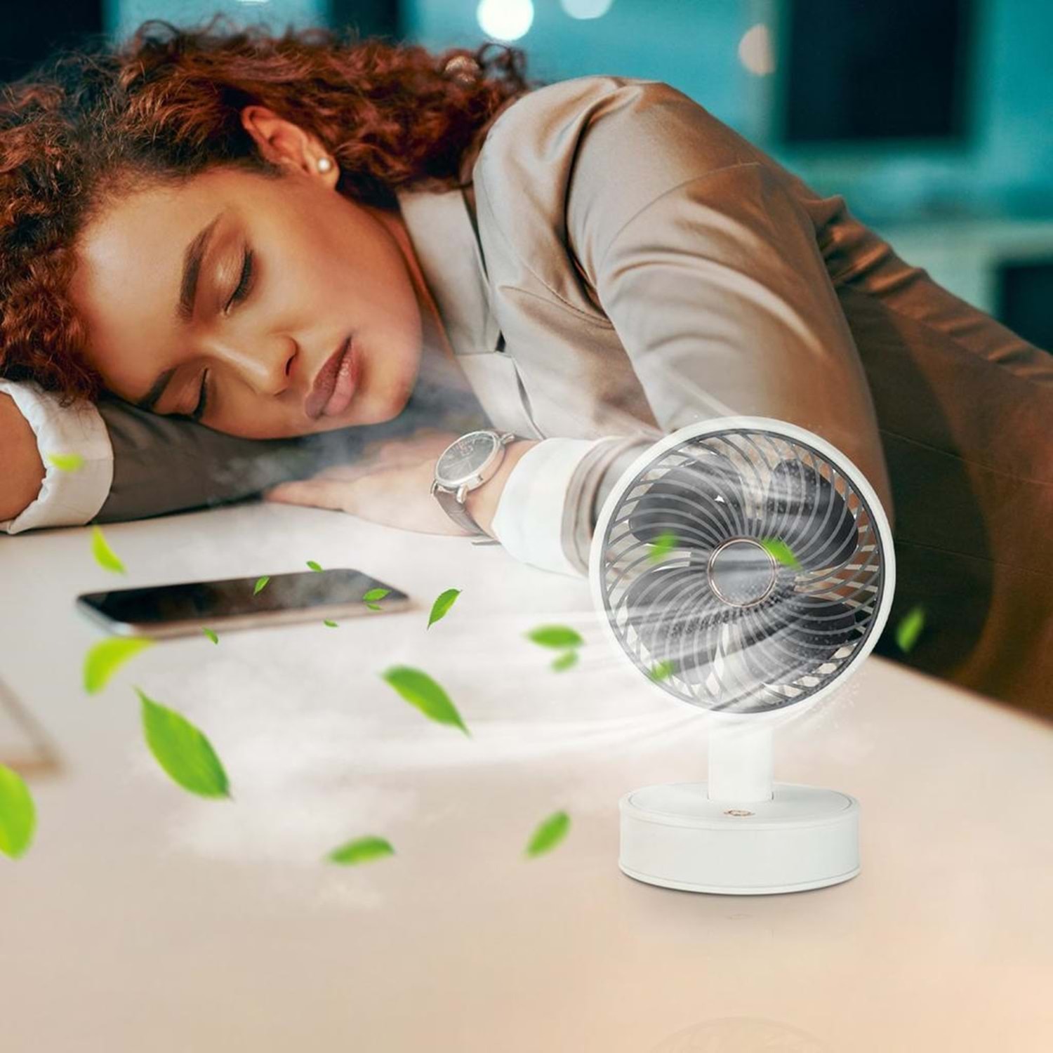 ZB098 / USB Lİ VANTİLATÖR / LEERFEI