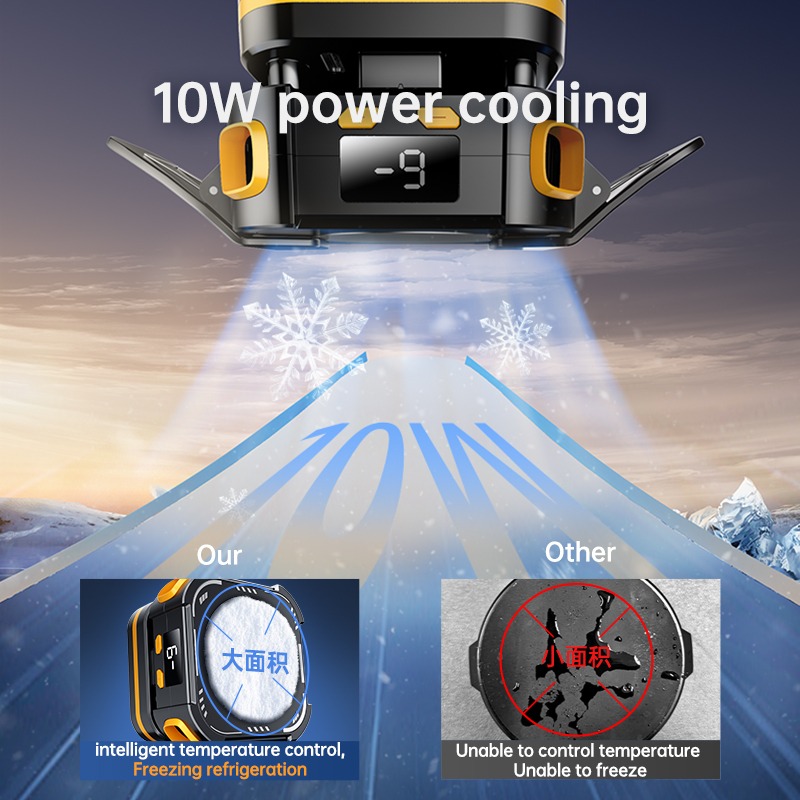 P70 // POWERBANK ÖZELLİKLİ FAN SOĞUTUCU // LEERFEI