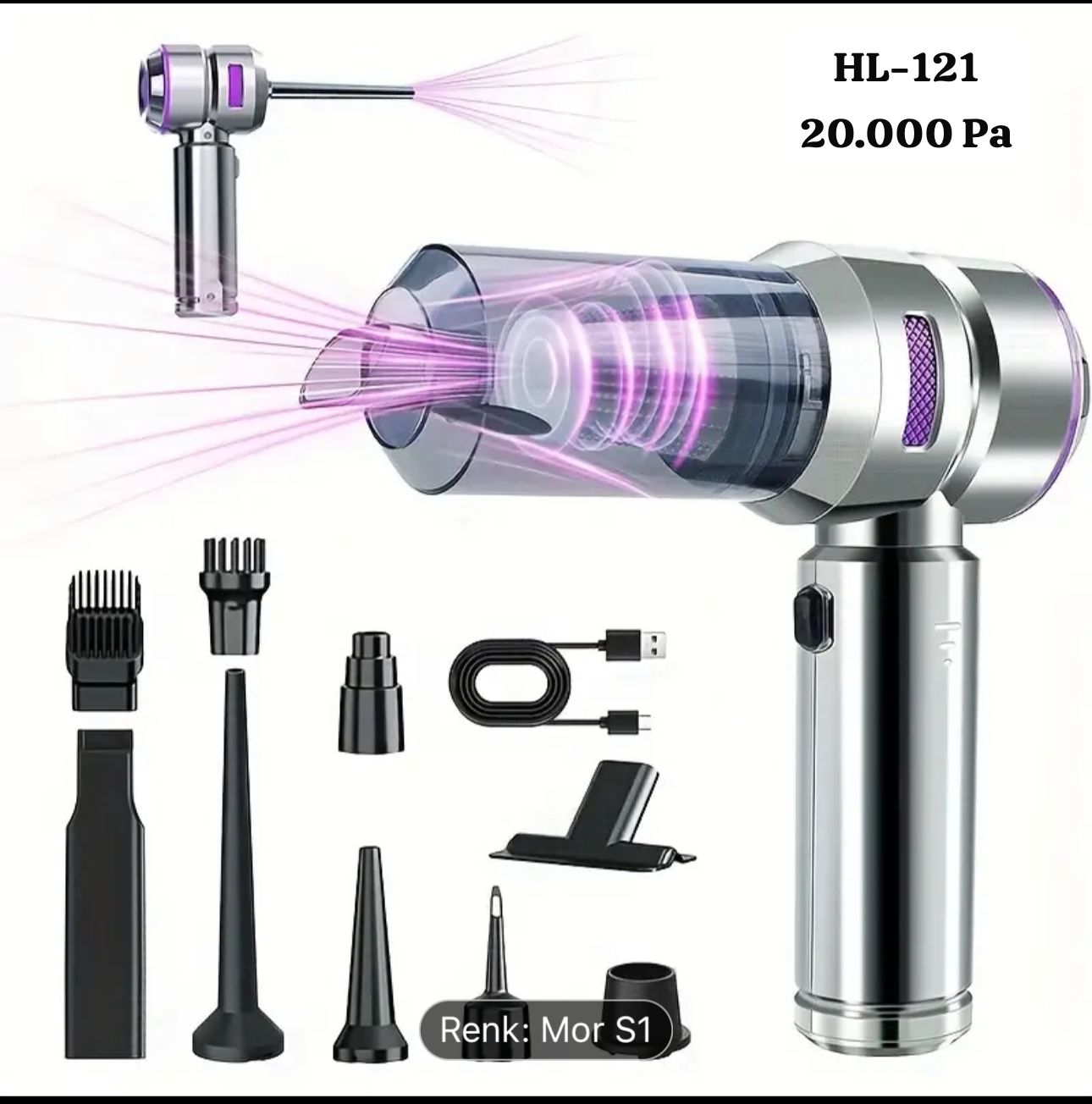 HL-121 // VACUUM CLEANER EL SÜPÜRGESİ // LEERFEI