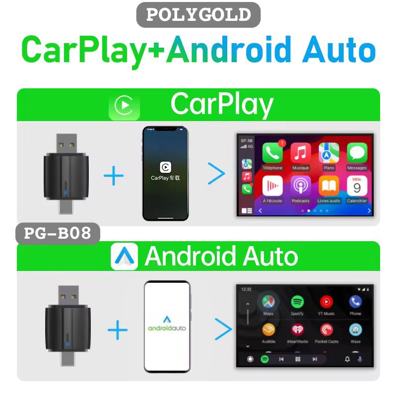 PG-B08  ARAÇ ADAPTÖR CAR PLAY
