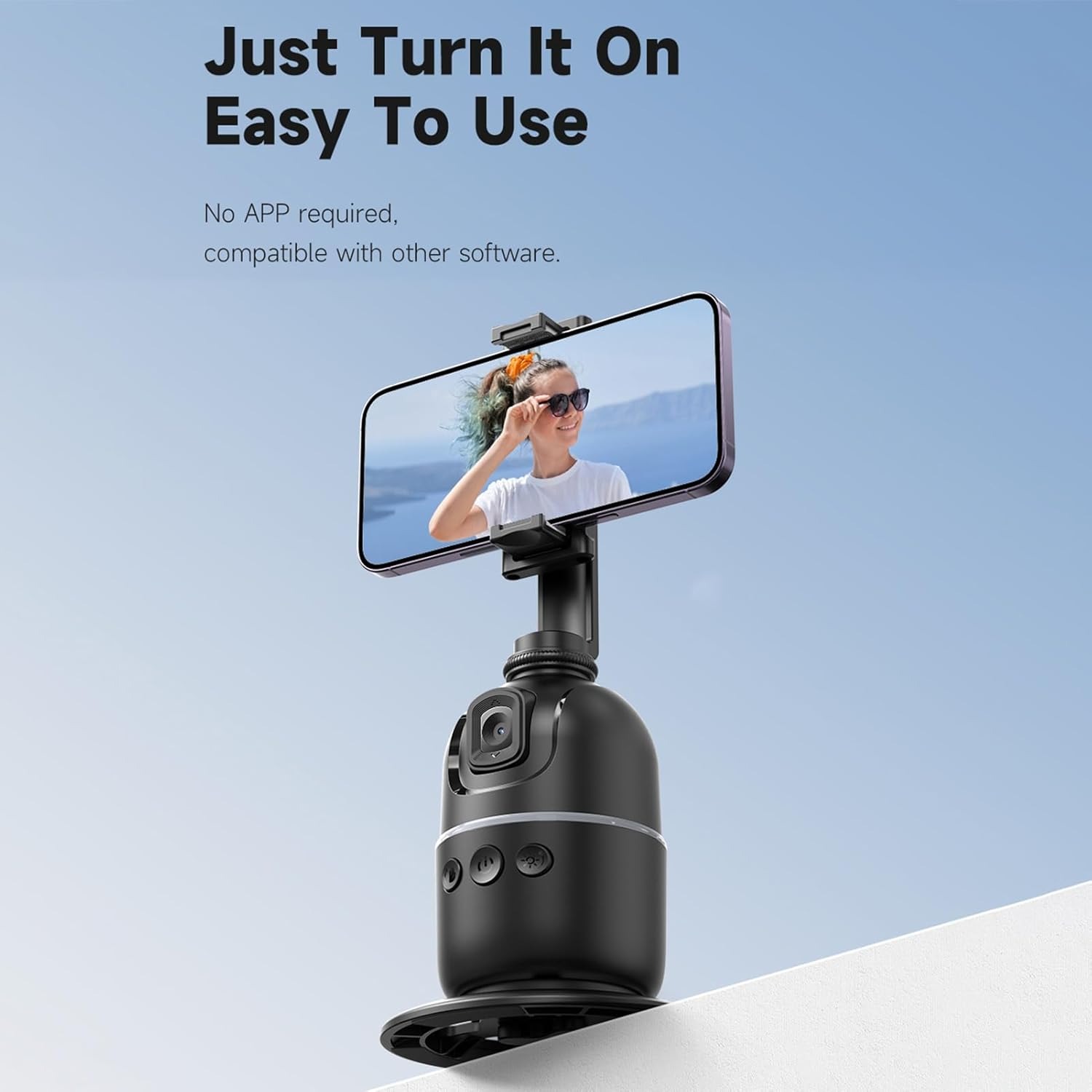 P03 / OTOMATİK YÜZ TAKİP  SİSTEMLİ TELEFON TUTUCU / PG