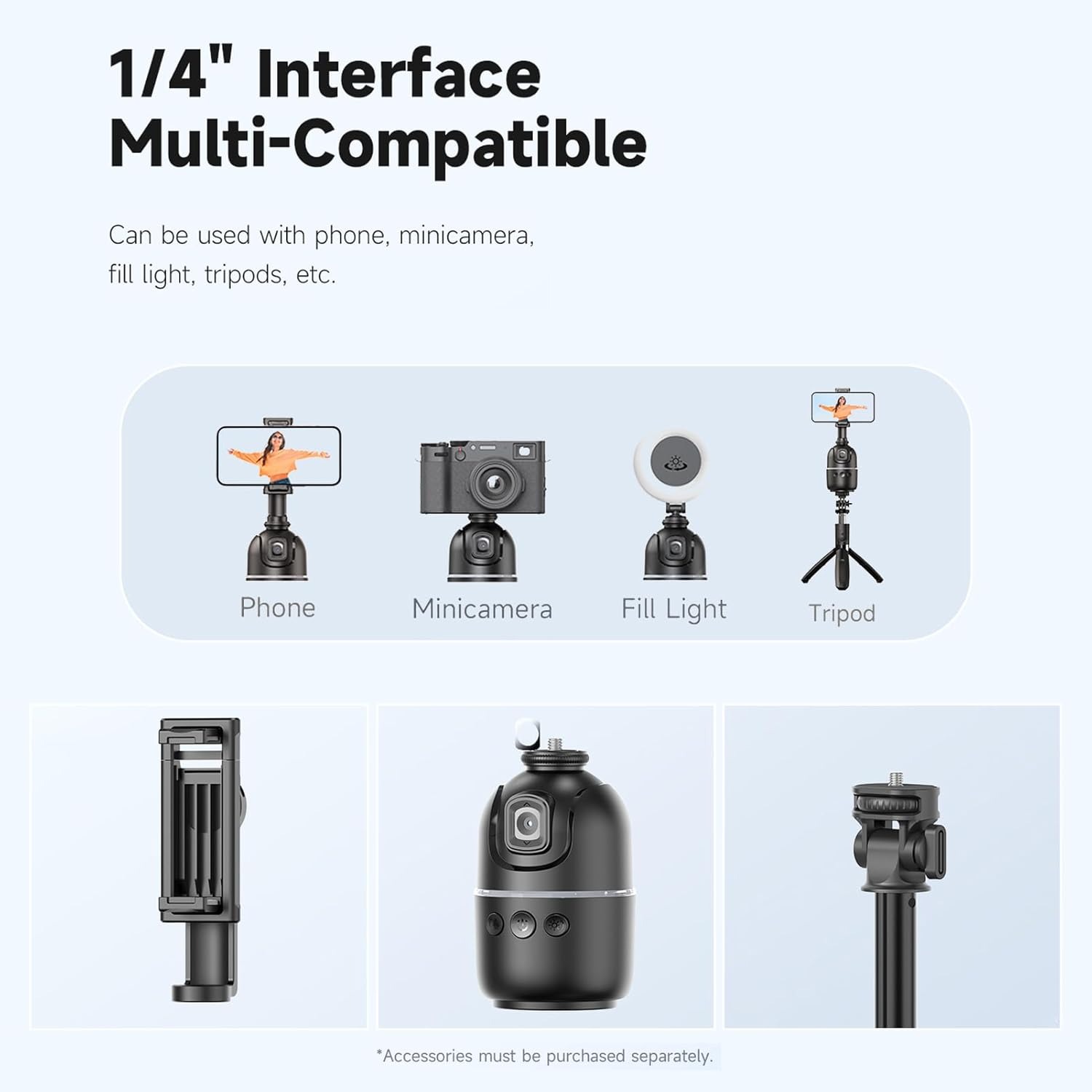 P03 / OTOMATİK YÜZ TAKİP  SİSTEMLİ TELEFON TUTUCU / PG