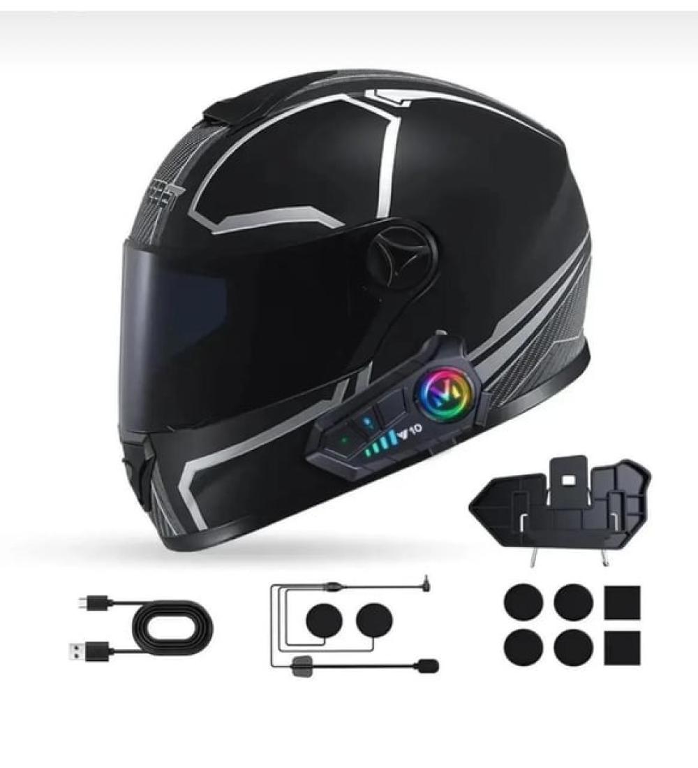 Y10 // INTERCOM MOTORCU BLUETOOTH KULAKLIK // LEERFEI