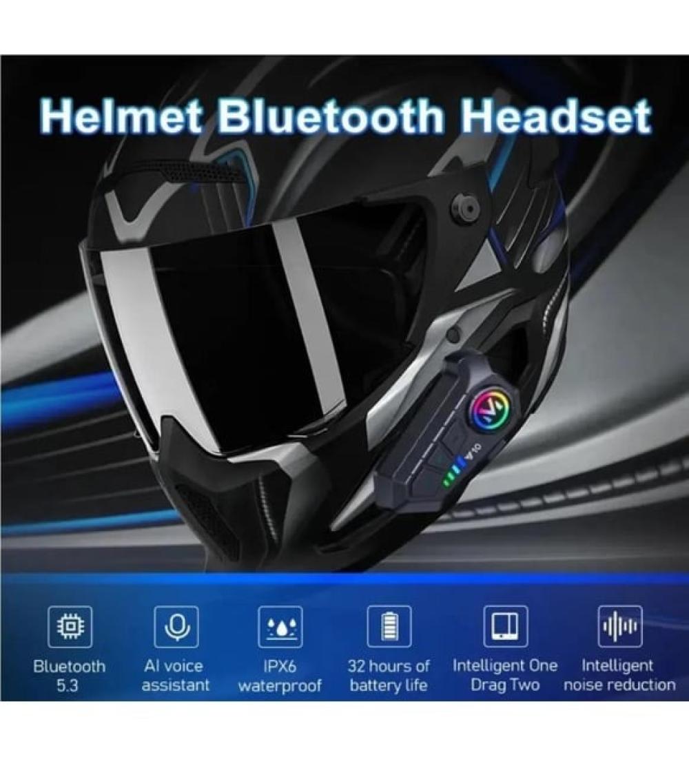 Y10 // INTERCOM MOTORCU BLUETOOTH KULAKLIK // LEERFEI