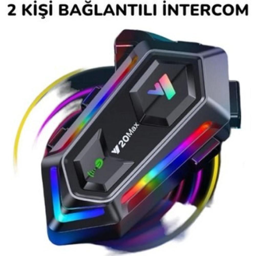 DT-Y20 // İNTERKOM MOTORCU BLUETOOTH KULAKLIK // LEERFEI