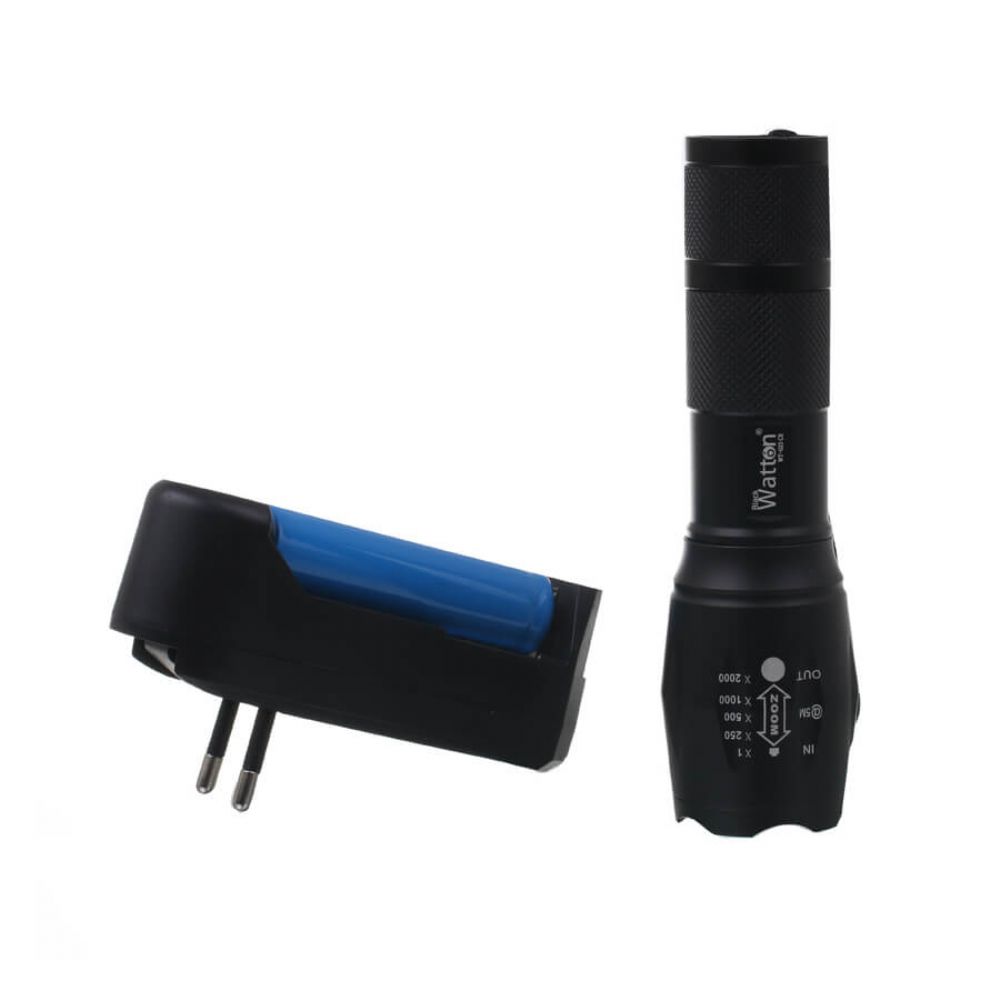 En Güçlü Şarjlı LED El Feneri – Uzun Menzilli Profesyonel Model Wt-023