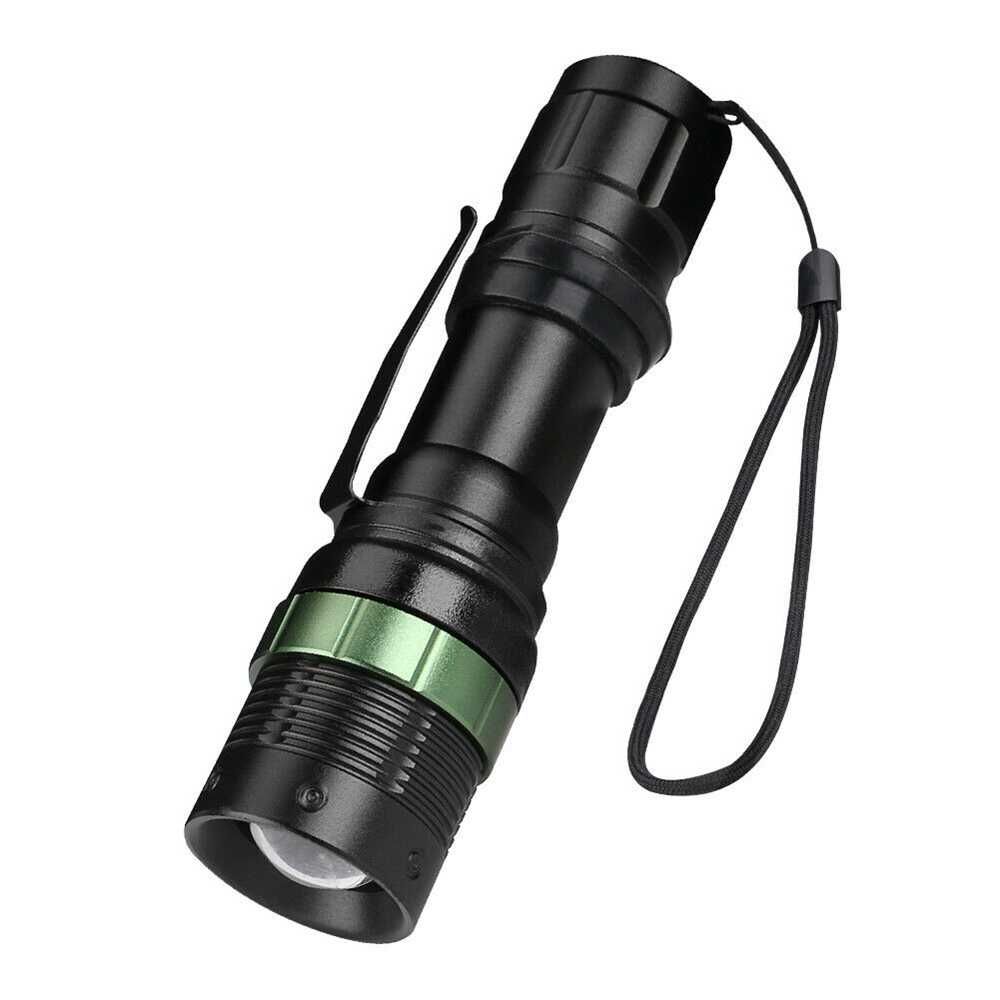 Zoomlu Güçlü El Feneri Ayarlanabilir Işık Açısı Yüksek Performans LED Aydınlatma WT-037