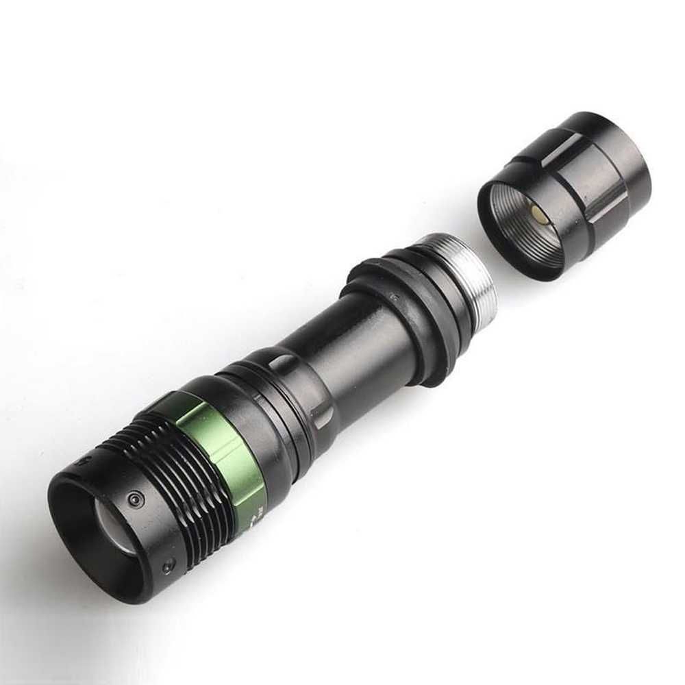 Zoomlu Güçlü El Feneri Ayarlanabilir Işık Açısı Yüksek Performans LED Aydınlatma WT-037