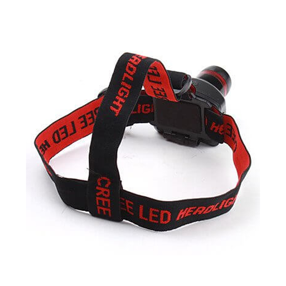 Pilli Zoomlu LED Kafa Feneri Uzun Menzilli Güçlü Aydınlatma Profesyonel Model WT-054