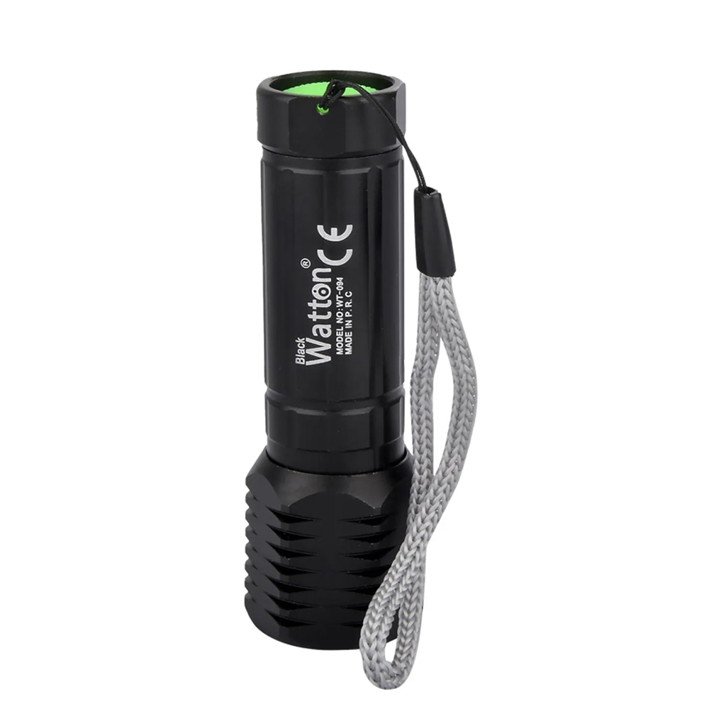 Mini Profesyonel Zoomlu LED El Feneri Şarjlı Güçlü Işık Yüksek Performans WT-094