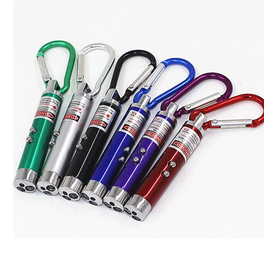 Anahtarlık Lazer Pointer Güçlü Işın Kompakt Taşınabilir Pratik Kullanım WT-177