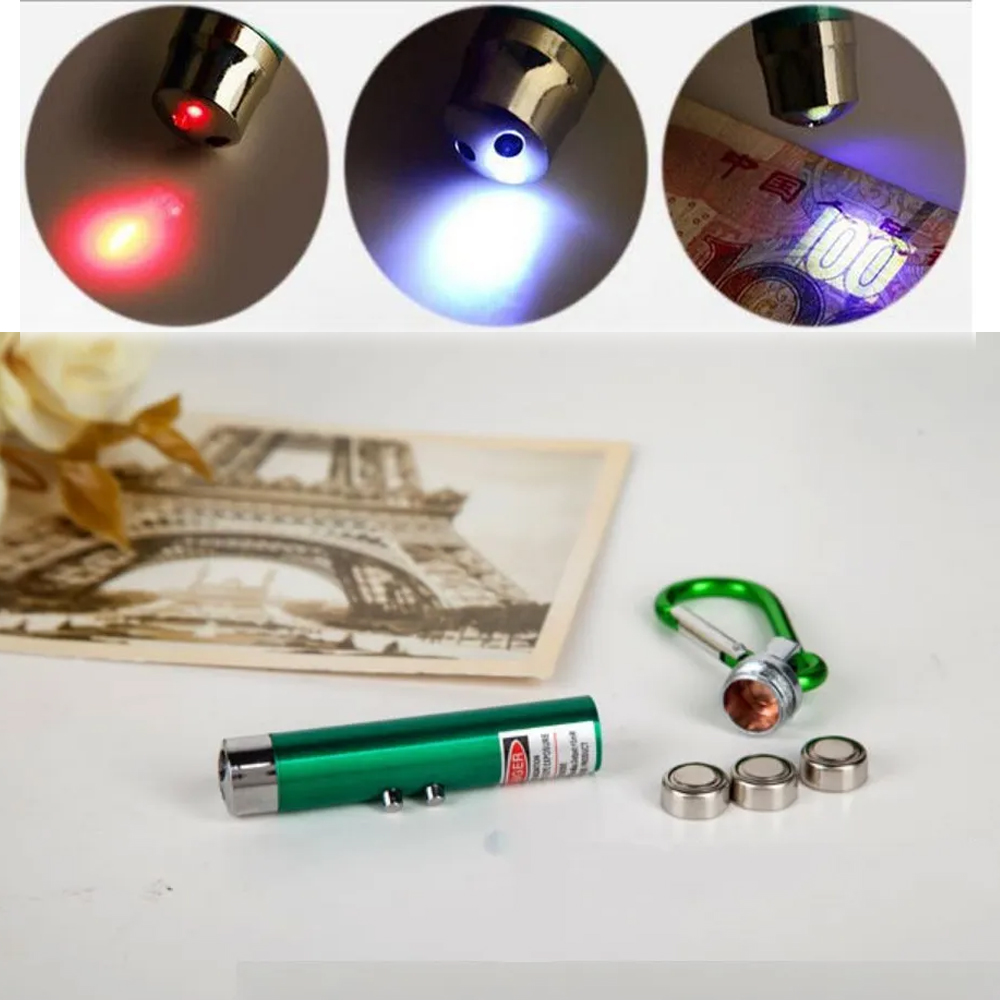 Anahtarlık Lazer Pointer Güçlü Işın Kompakt Taşınabilir Pratik Kullanım WT-177