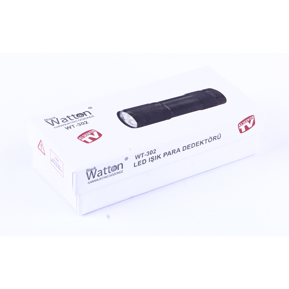 Sahte Para Işığı UV Ultraviyole LED Güçlü Kontrol Lambası Profesyonel Kullanım WT-302