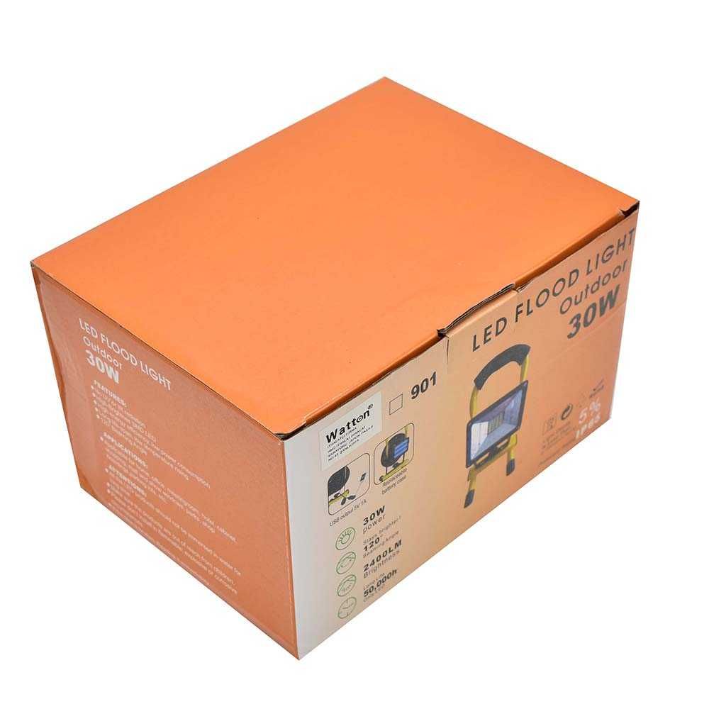 Şarjlı Spot Lamba Projektör Güçlü LED Aydınlatma WT-329