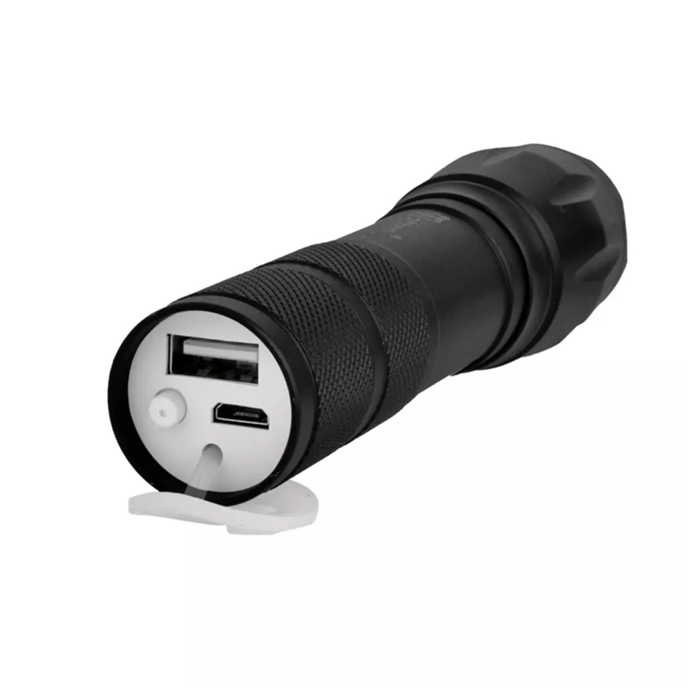 Uzun Menzilli El Feneri Powerbank Özellikli Şarjlı Güçlü LED Aydınlatma WT-039