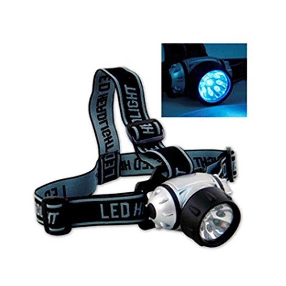 9 LED’li Pilli Kafa Lambası Güçlü Aydınlatma Kompakt Taşınabilir Model WT-042
