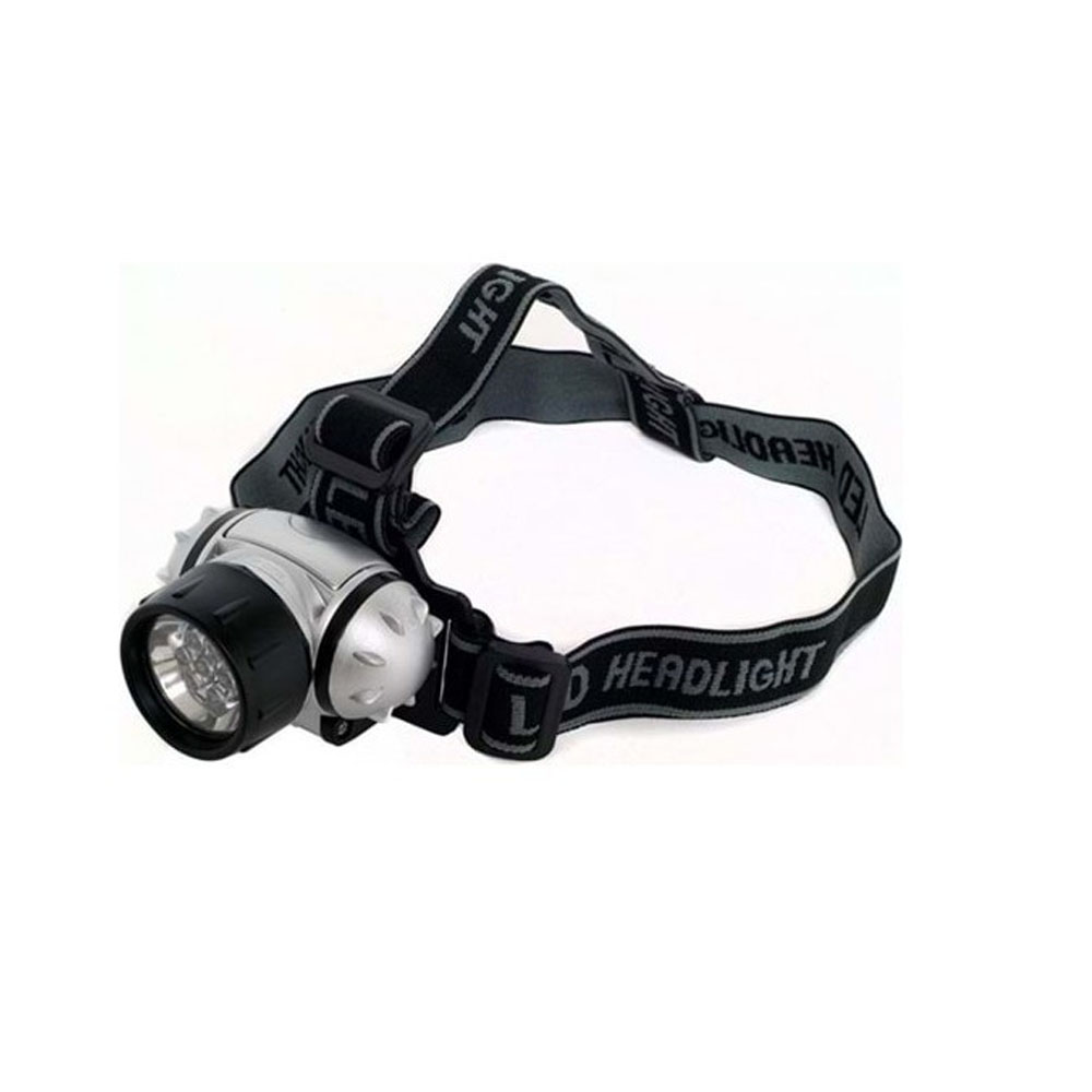 9 LED’li Pilli Kafa Lambası Güçlü Aydınlatma Kompakt Taşınabilir Model WT-042