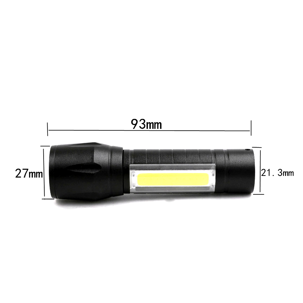 XPE+COB LED Mini El Feneri Güçlü Aydınlatma Kompakt Taşınabilir Model WT-030